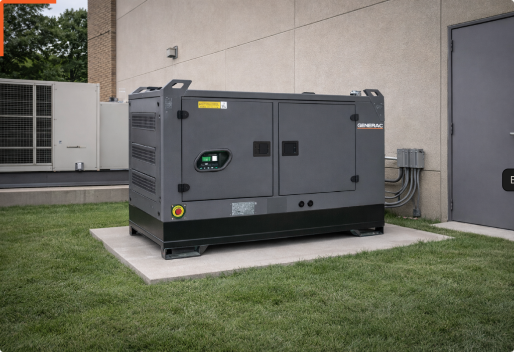 Generac Protector Series 22kW–38kW small commercial generator